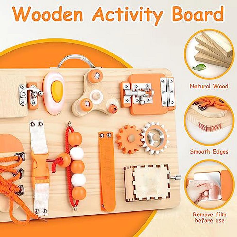 Activity-board  Motor Skills Board - Activity Board Spielzeug Busy Board Motor Skills Spielzeug Sensory Toy 
