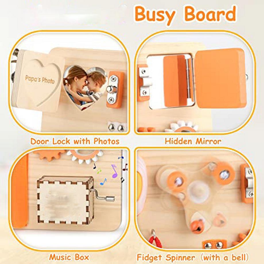 Activity-board  Motor Skills Board - Activity Board Spielzeug Busy Board Motor Skills Spielzeug Sensory Toy 