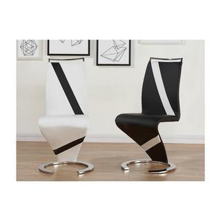 Vente-unique Lot de 2 chaises TWIZY Simili  