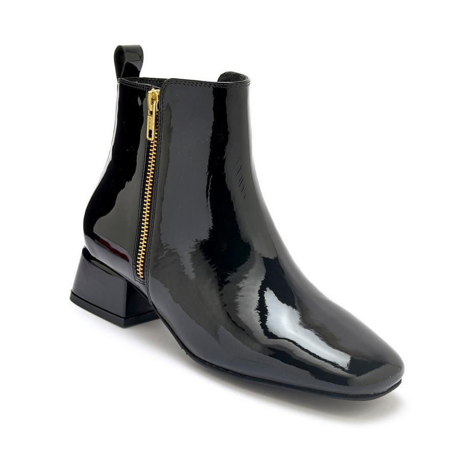 Pédiconfort  lackleder-stiefeletten für damen 