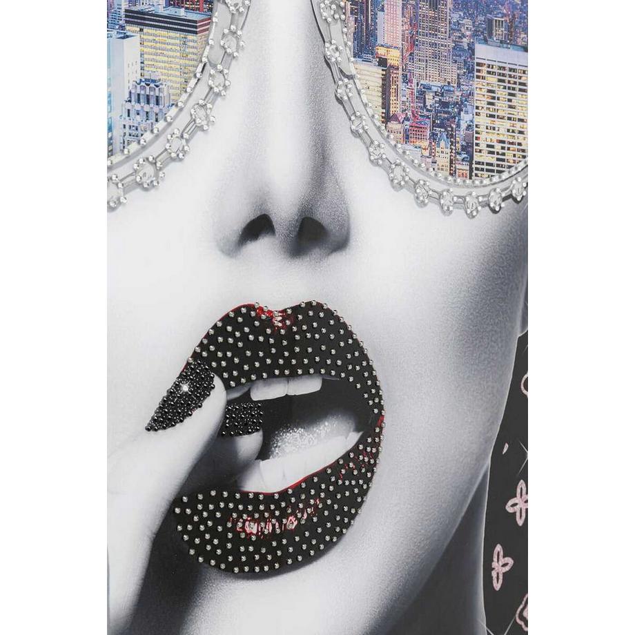 KARE Design Tableau encadré NY View 80x80  