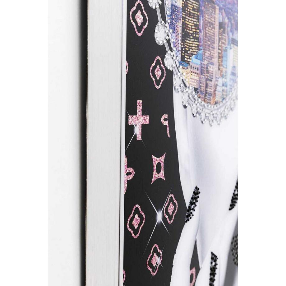 KARE Design Tableau encadré NY View 80x80  