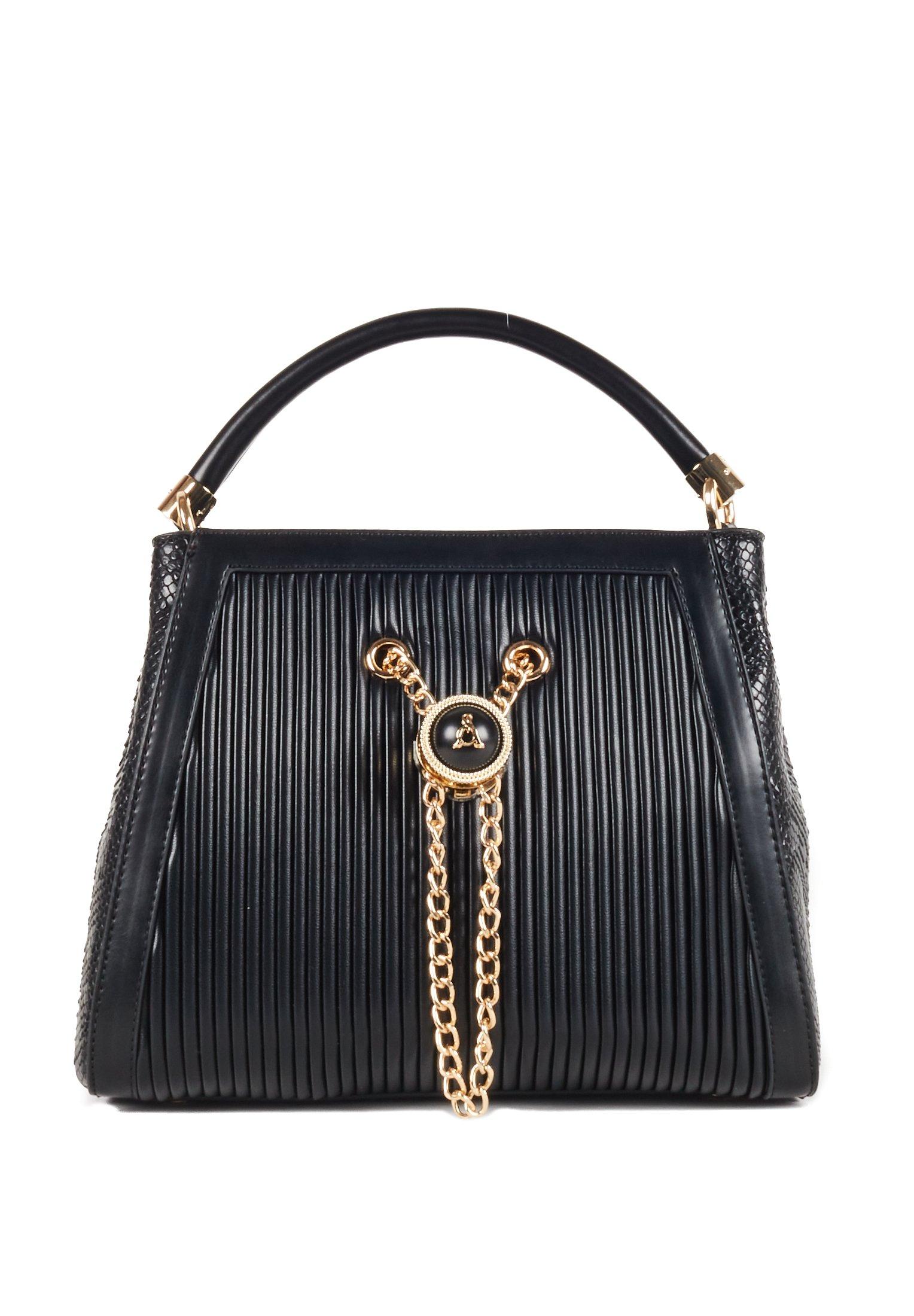 Image of Handtasche Tina Damen Schwarz ONE SIZE