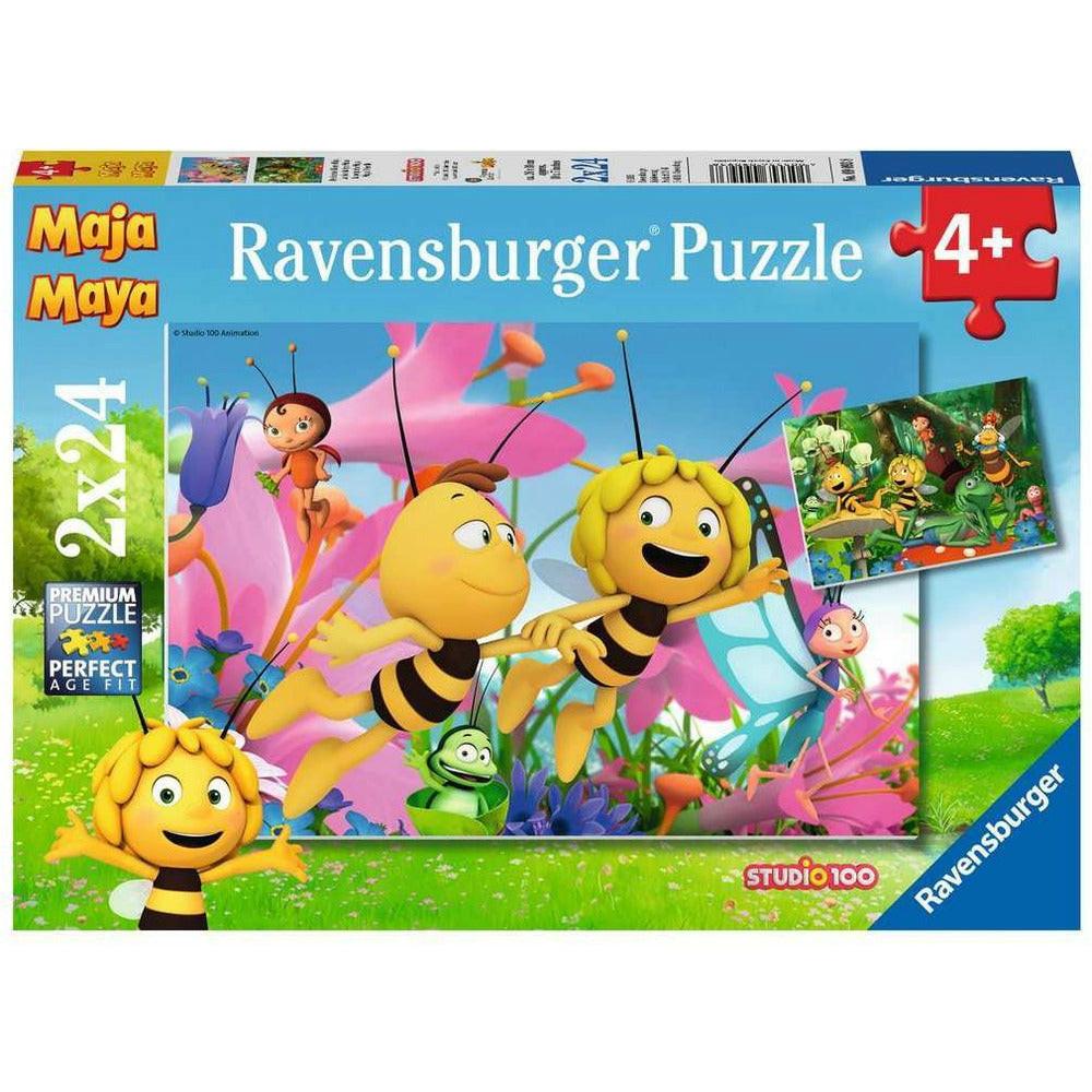 Image of Puzzle Die kleine Biene Maja (2x24)