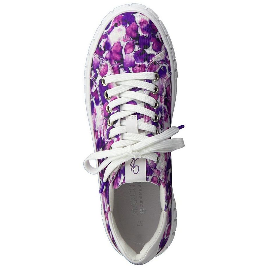 Marco Tozzi Sneaker Plateforme Motif Floral  