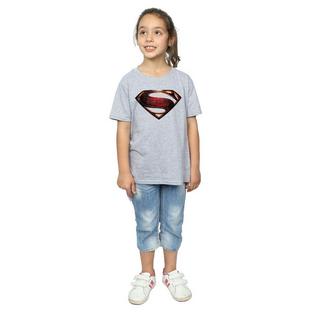 DC COMICS  Tshirt JUSTICE LEAGUE MOVIE SUPERMAN EMBLEM 