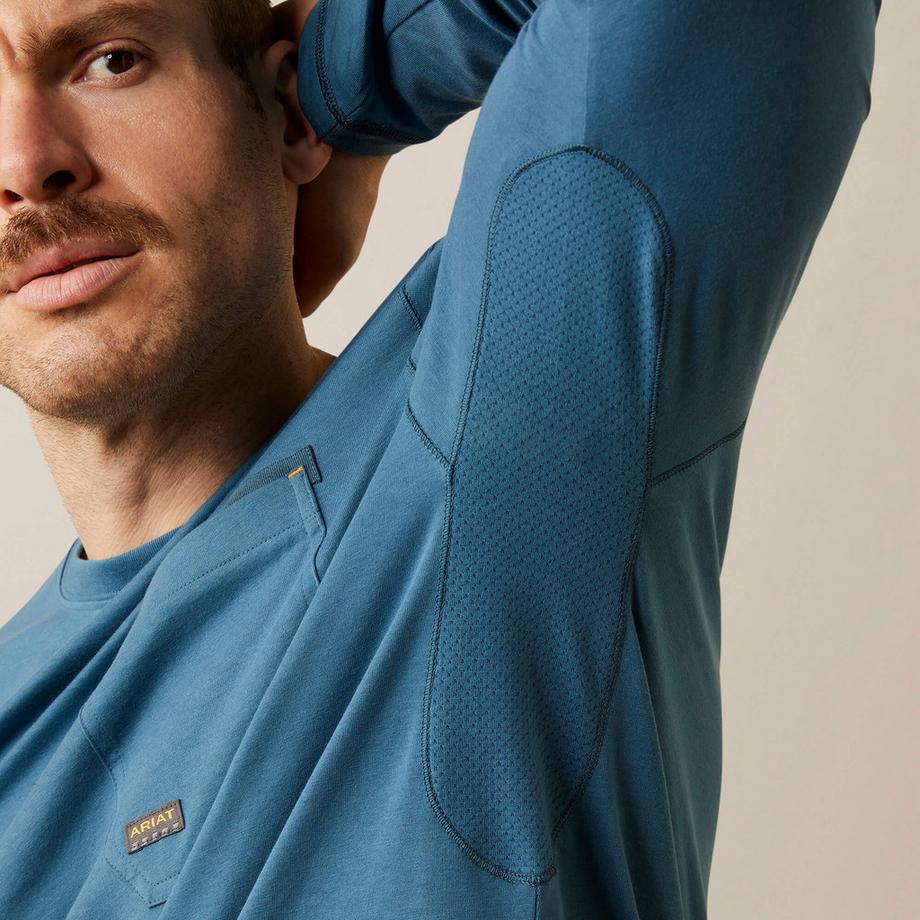 Ariat Rebar Workman Logo Langarmshirt  