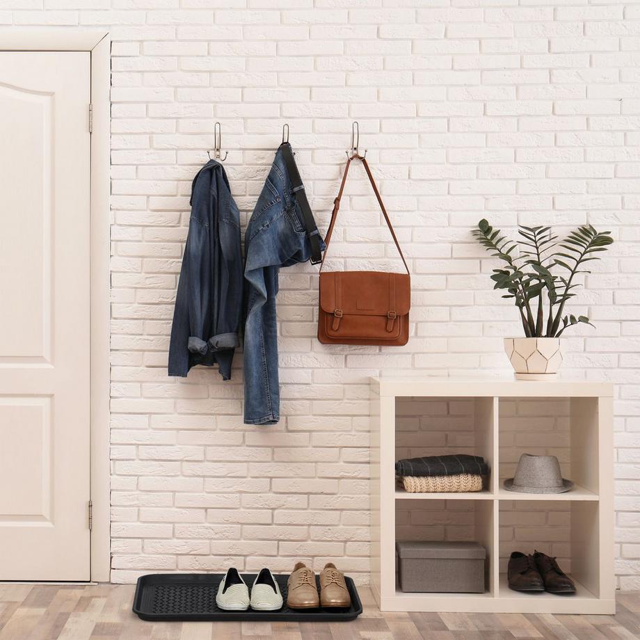 Northix  3er-Set Schuhabtropfschalen 60 x 40 cm 