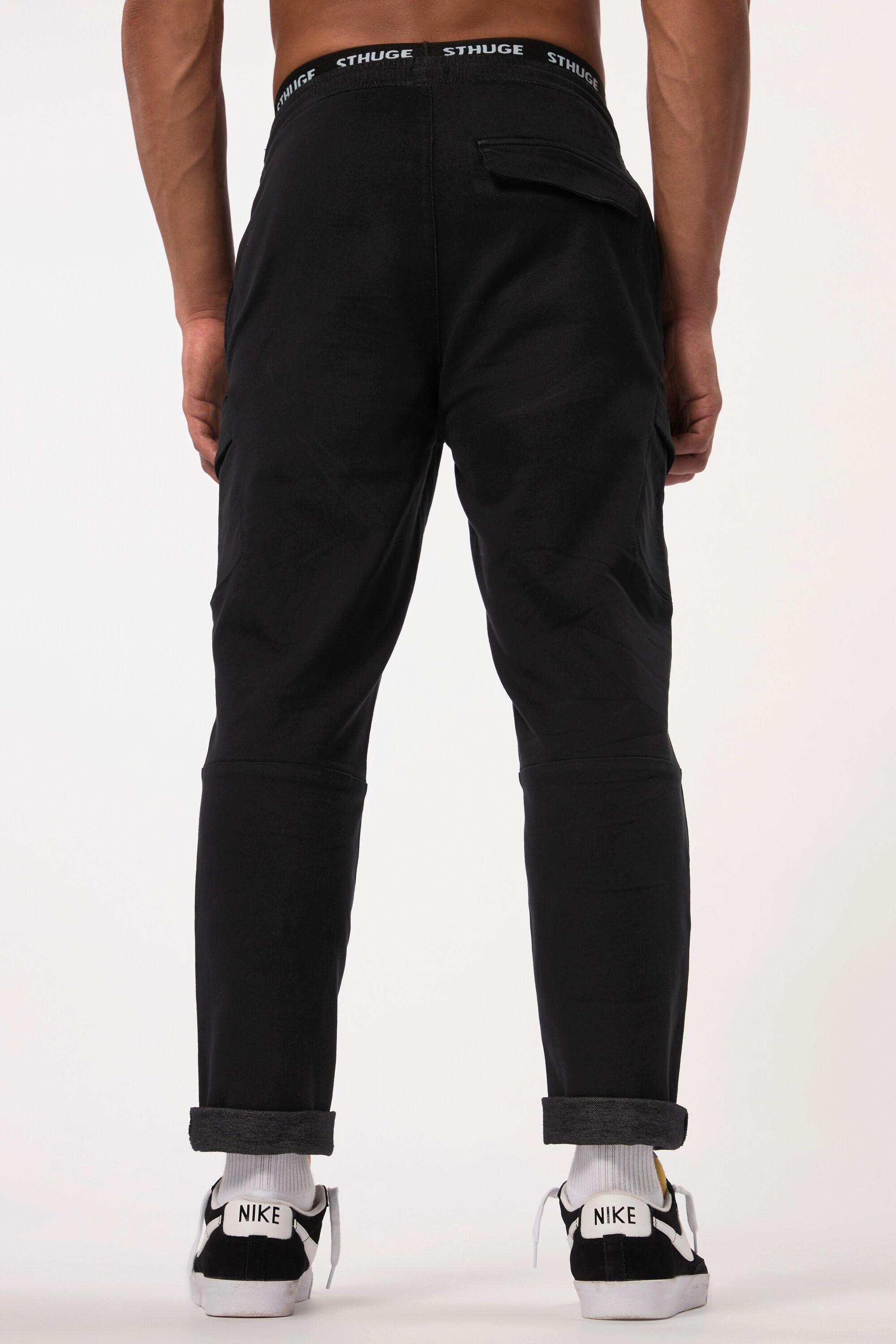 Sthuge  Pantalon cargo STHUGE. Technologie FLEXLASTIC® et taille élastique. Jusqu'au 8 XL 