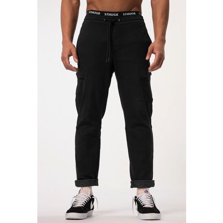 Sthuge  Pantalon cargo STHUGE. Technologie FLEXLASTIC® et taille élastique. Jusqu'au 8 XL 