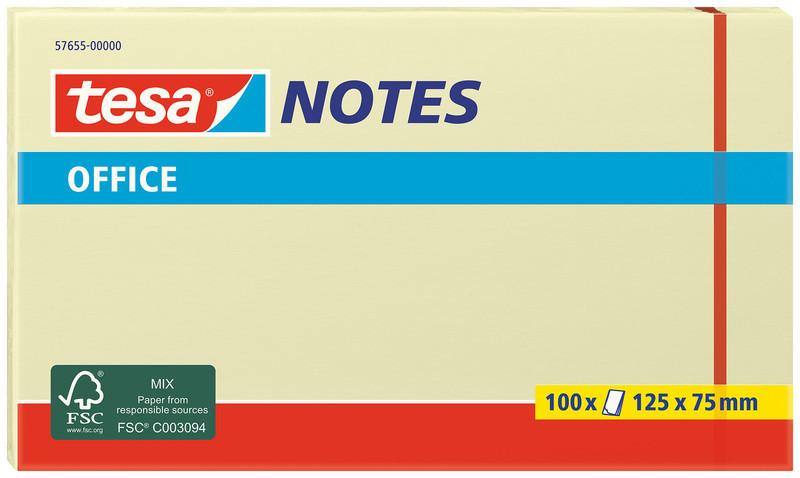 Tesa TESA Office Notes 75x125mm 576550000 gelb 100 Blatt  