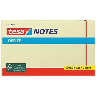 Tesa TESA Office Notes 75x125mm 576550000 gelb 100 Blatt  