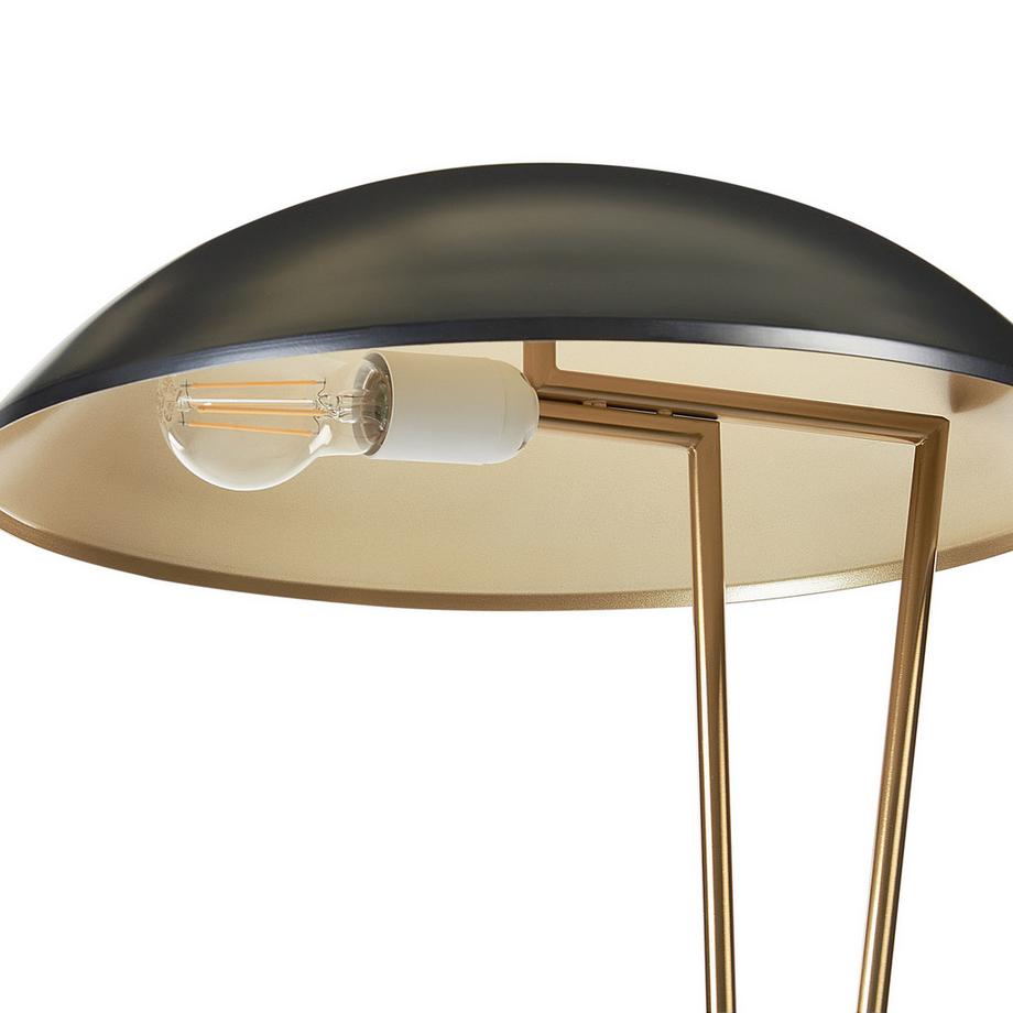 Beliani Lampe à poser en Métal Industriel DANTO  