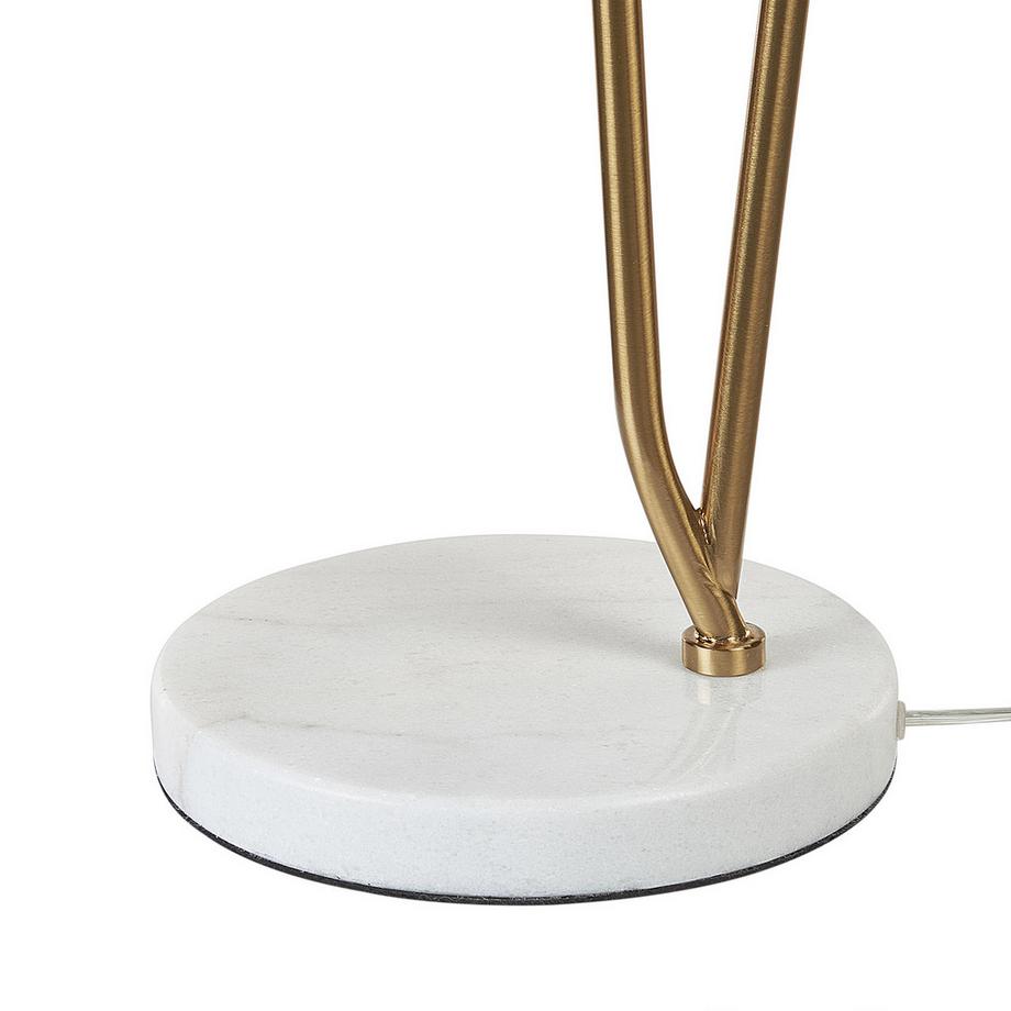 Beliani Lampe à poser en Métal Industriel DANTO  