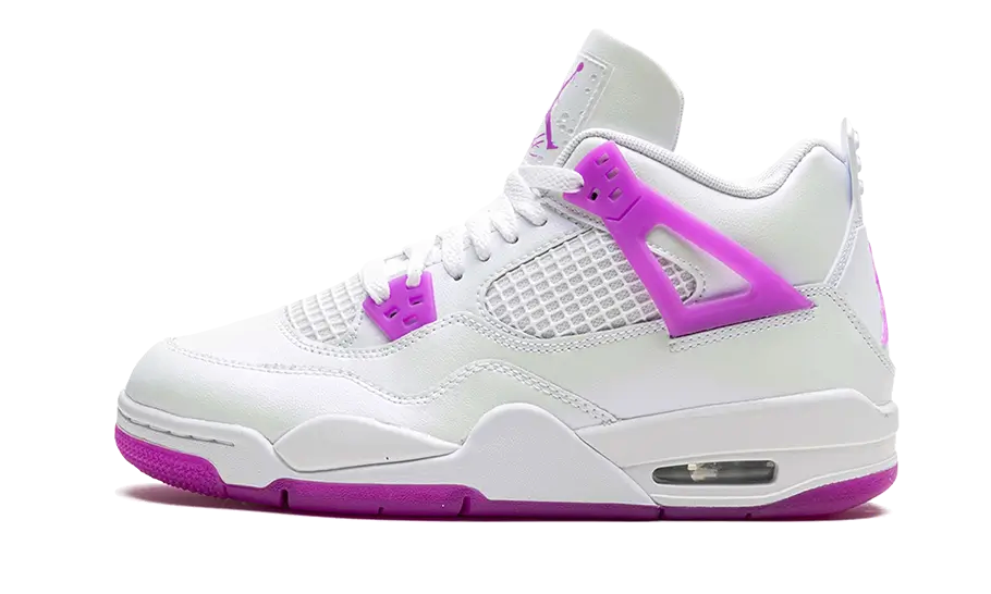 Image of Air Jordan 4 Hyper Violet Damen Weiss 39