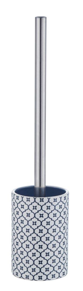 Image of Wc-bürstengarnitur Grenada Weiss/blau Unisex Chrom ONE SIZE