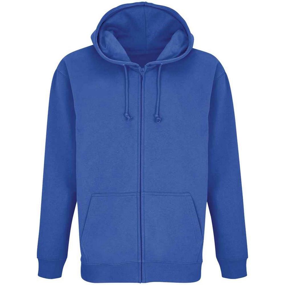 Image of Carter Hoodie Mit Durchgehendem Reißverschluss Herren Königsblau XL