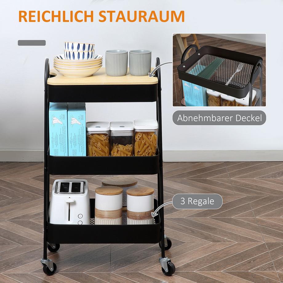 HOMCOM Küchenwagen  
