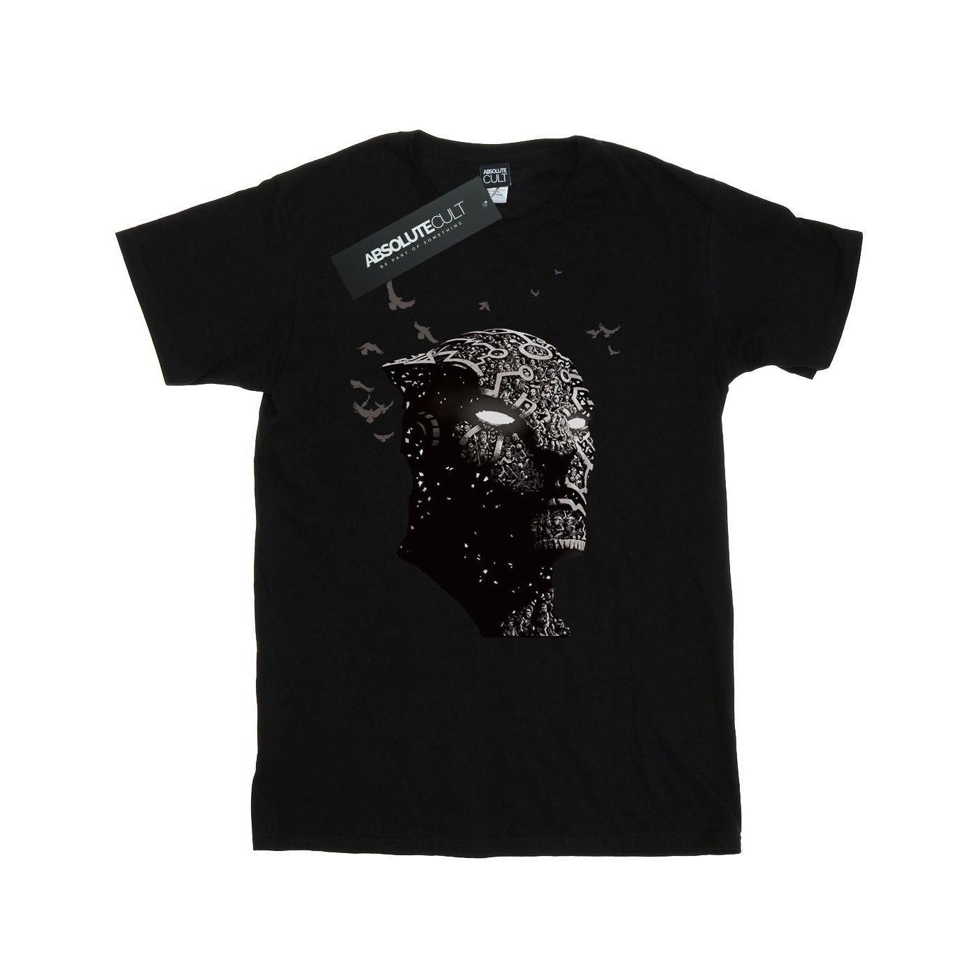Image of Black Panther Tribe Mask Tshirt Herren Schwarz M
