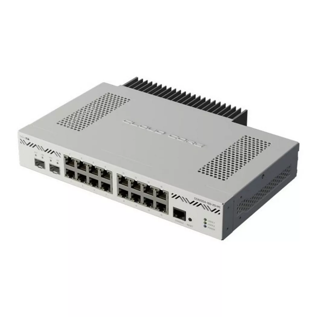 Mikrotik CCR2004-16G-2S+PC wired router Fast Ethernet White