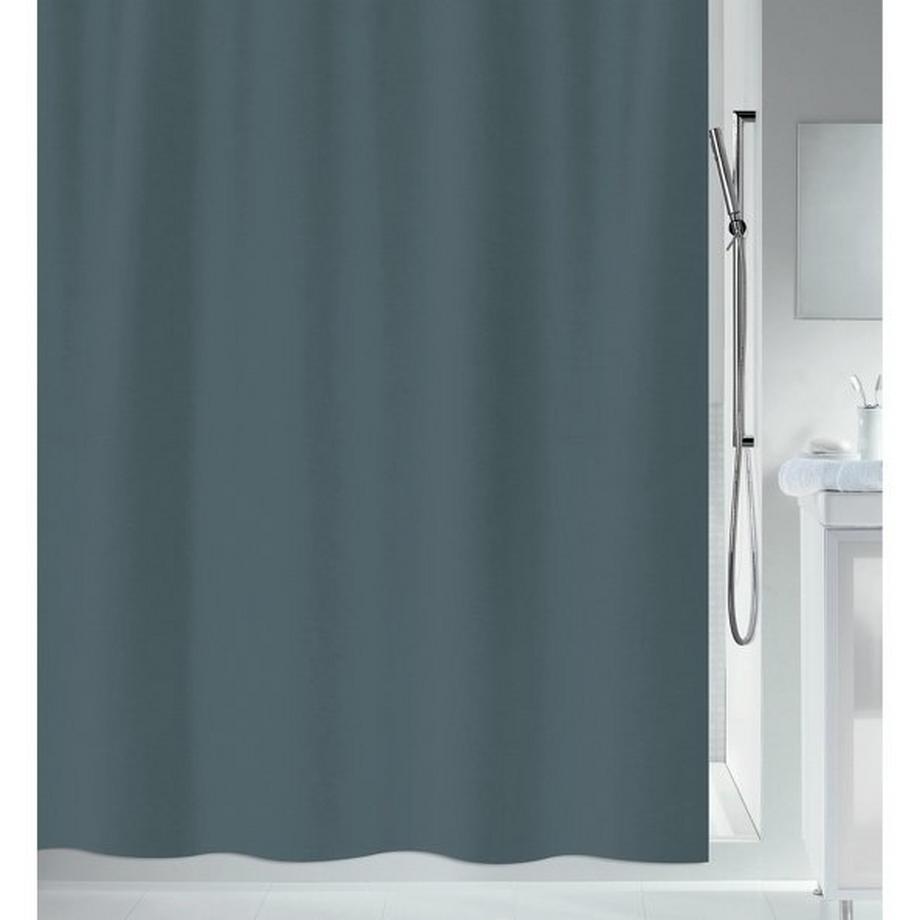 Spirella Tenda doccia PRIMO Poliestere 180x180cm Grigio Antracite