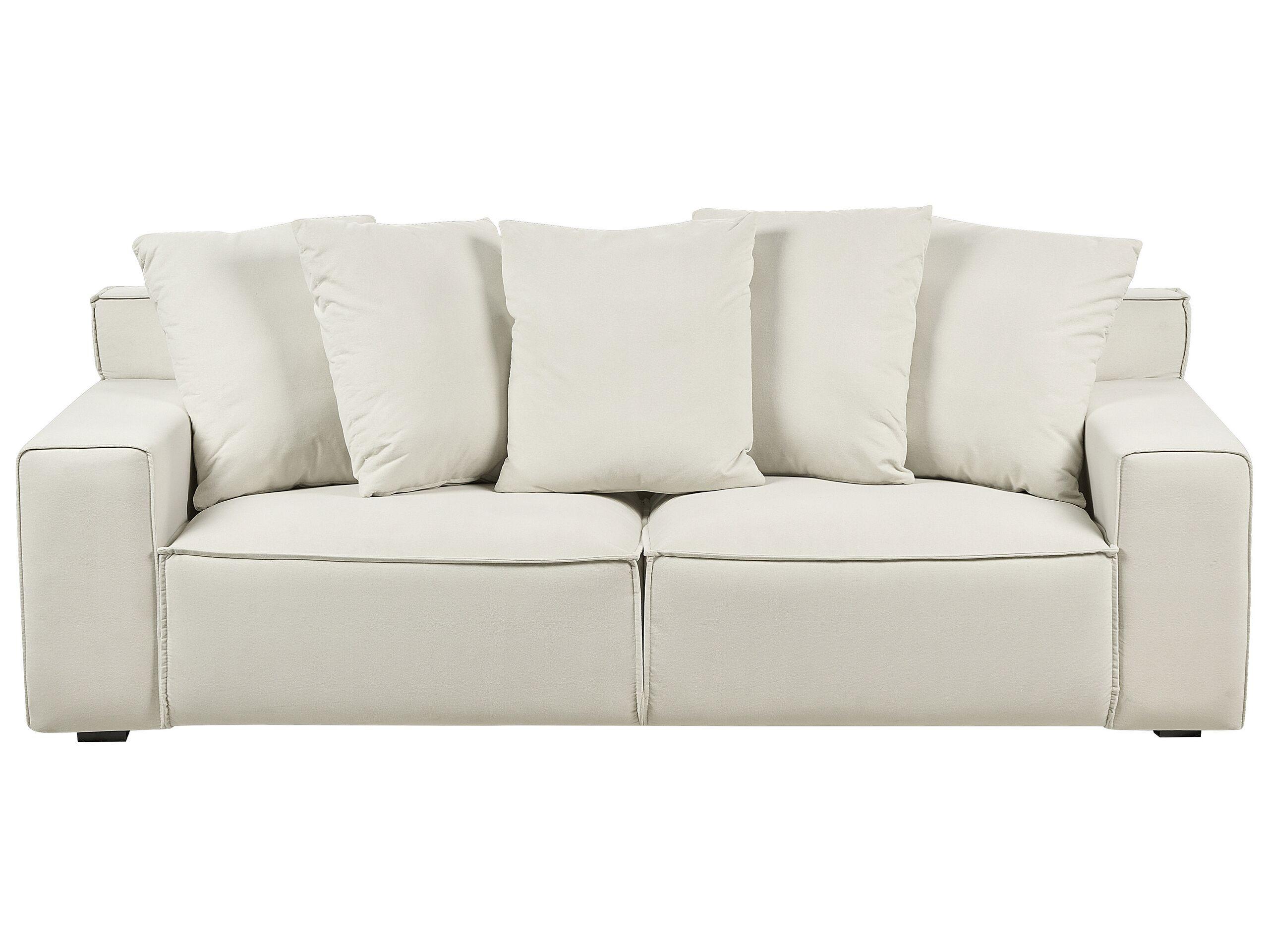 Image of 3 Sitzer Sofa aus Samtstoff Modern VISKAN 3 Sitzer Sofa aus Samtstoff Modern VISKAN