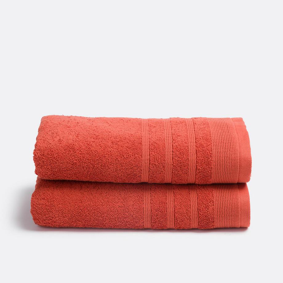 2er-Pack Handtücher Zavara aus Frottee