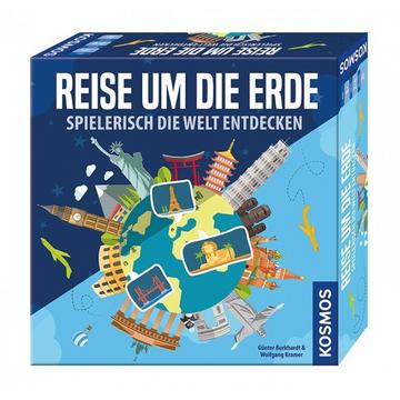 Kosmos Reise um die Erde Spielerisch die Welt entdecken Gioco da tavolo Viaggio/avventura