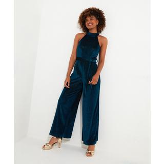 Joe Browns  PETITE Jumpsuit aus Velours mit weitem Bein 