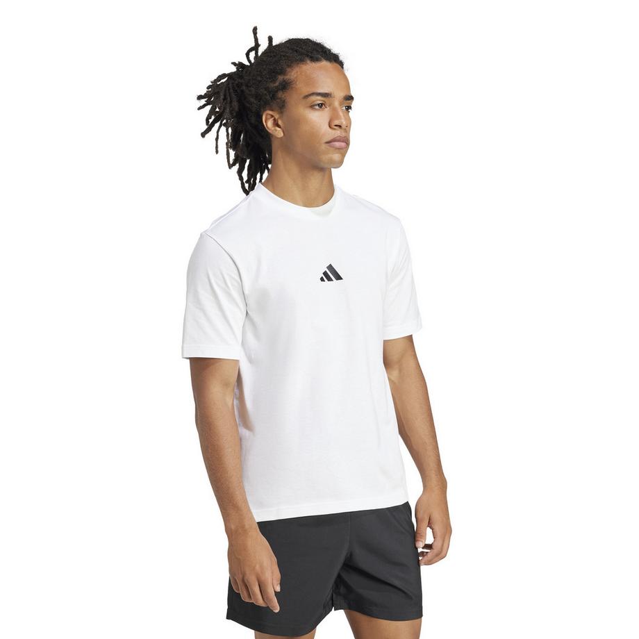 adidas  einfaches jersey-t-shirt essentials small logo 