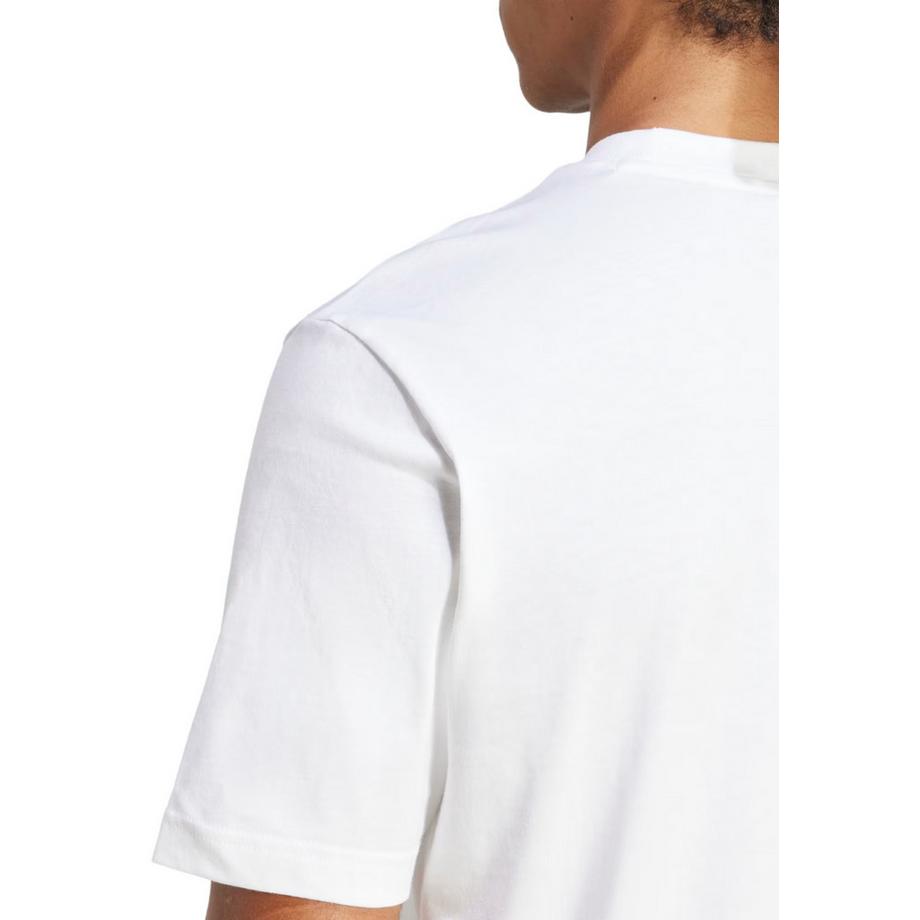 adidas  einfaches jersey-t-shirt essentials small logo 