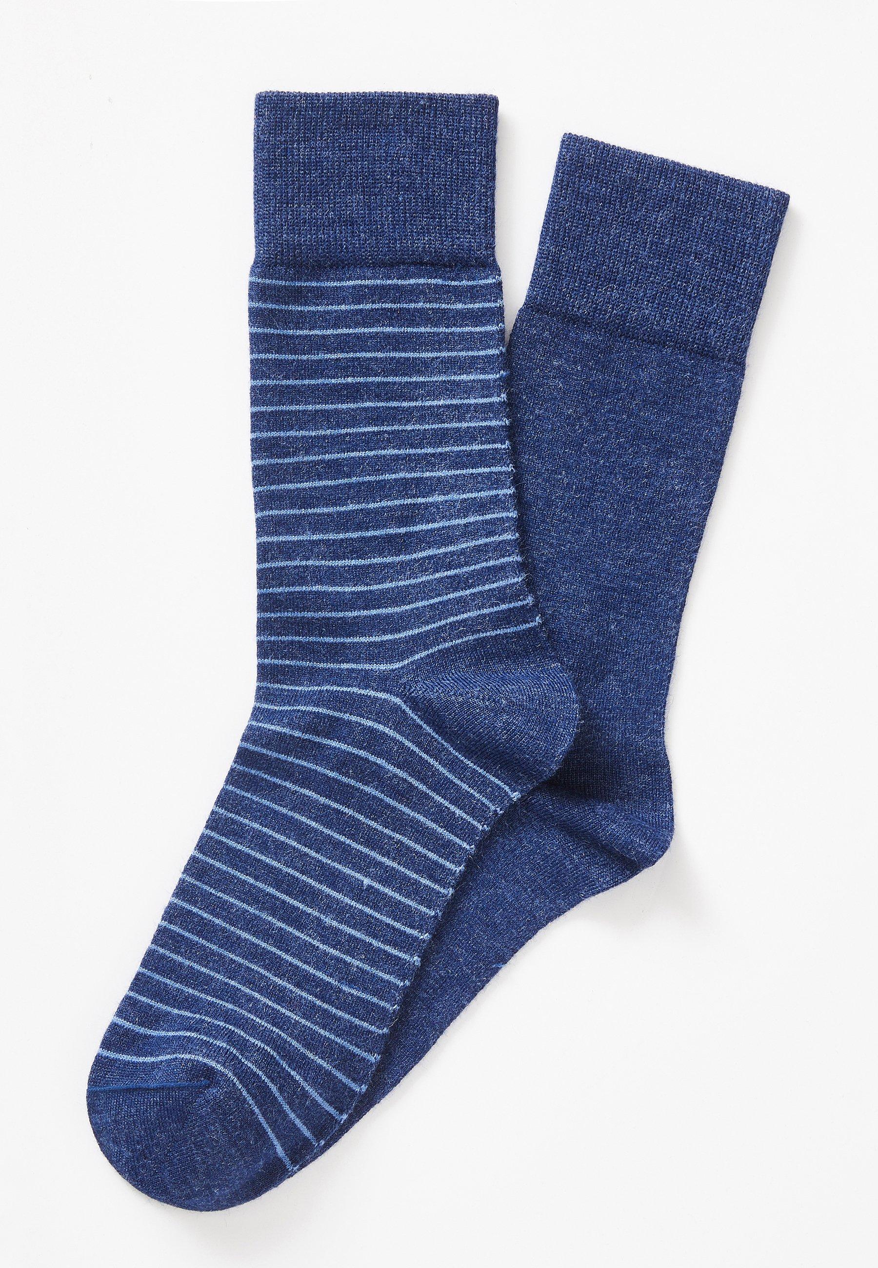 Image of 2er-pack Thermolactyl-socken. Herren Blau 42-44