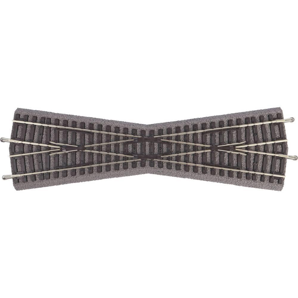 Image of H0 Kreuzung mit Bettung Multicolor