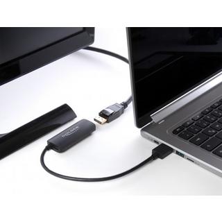 DeLock  DeLOCK Adaptateur HDMI-A mâle vers DisplayPort femelle 8K 