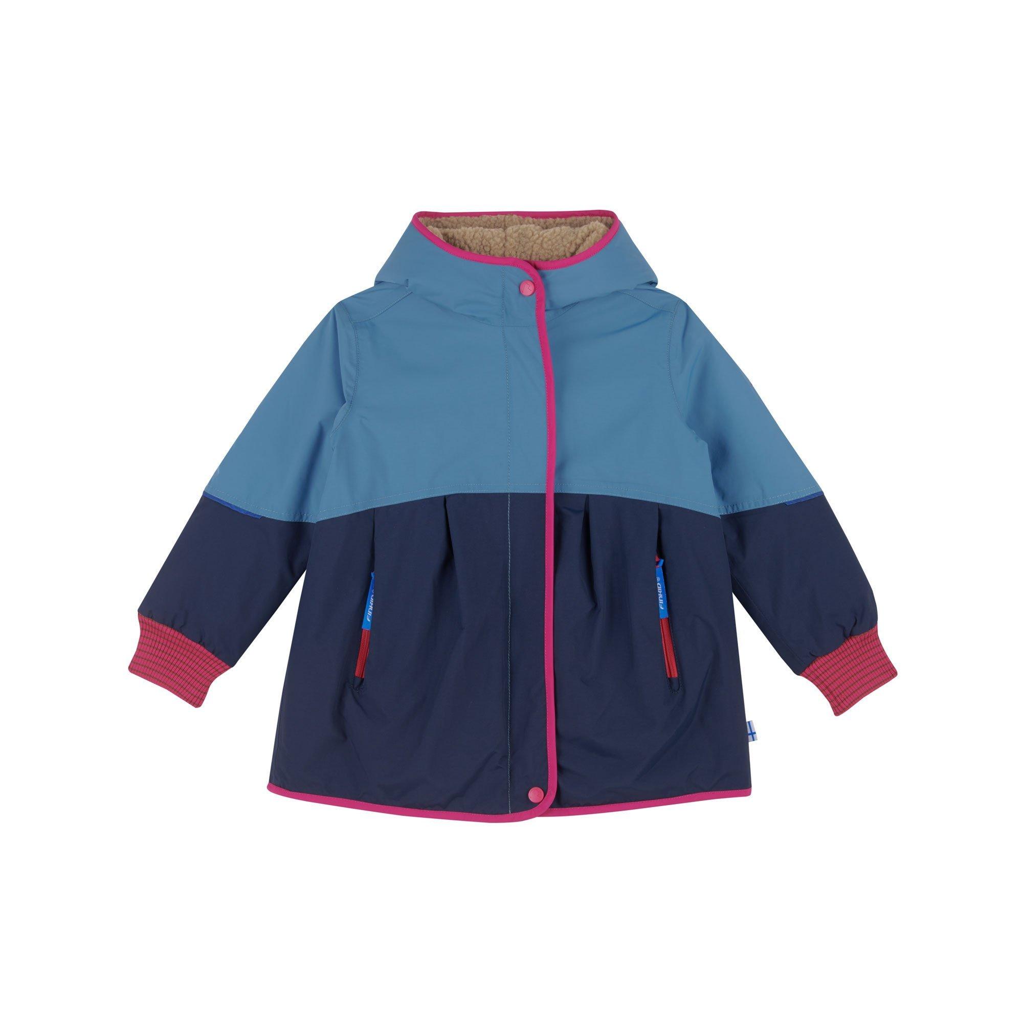 Image of Winterjacke Aina Mukka Dove/raspberry Mädchen Multicolor 100/110