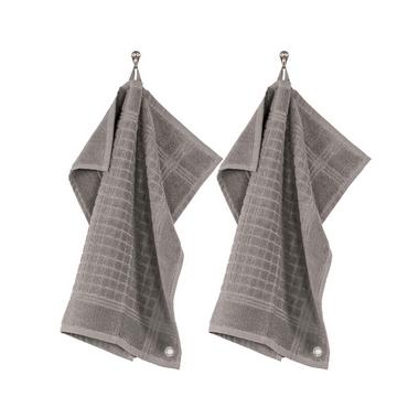 Serviette éponge carrée PHARAON - lot de 2