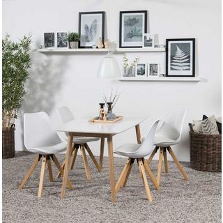 mutoni Esstisch Philli weiss  