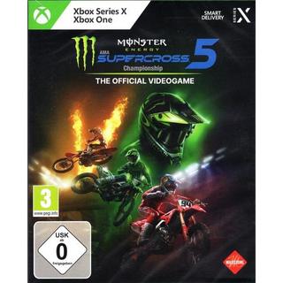 GAME  Monster Energy Supercross 5 Standard Englisch, Deutsch Xbox Series X 