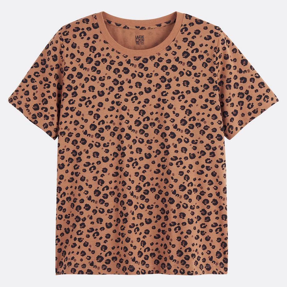 La Redoute Collections T-shirt girocollo maniche corte  