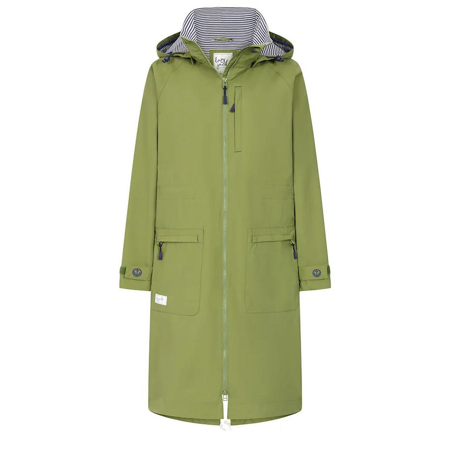Jacke, wasserfest  ,  Lang, Anliegende Passform