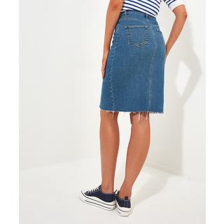 Joe Browns  Midi-Denimrock in heller Waschung 