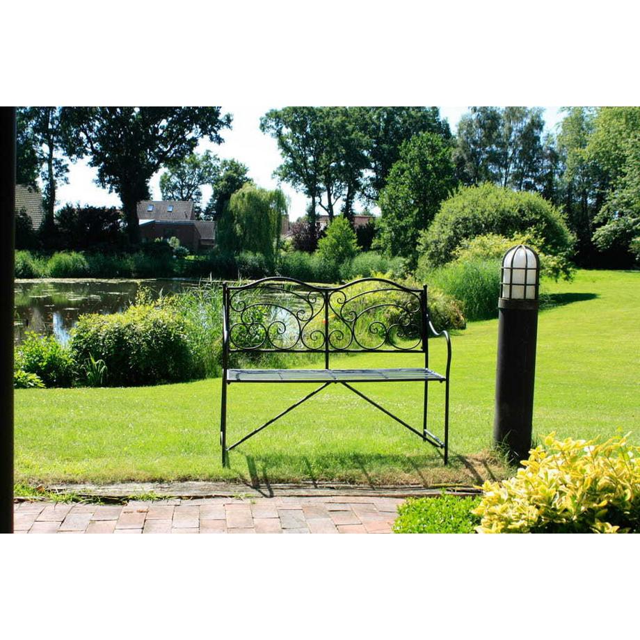 mutoni Gartenbank Vesuv Stahlbraun 111  