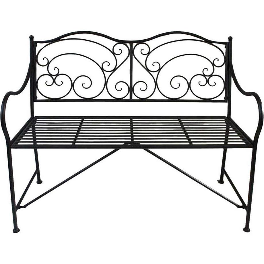 Gartenbank Vesuv Stahlbraun 111