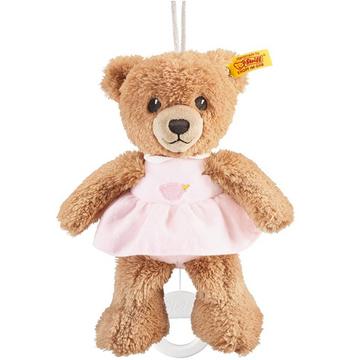 Baby Kollektion Schlaf-gut-Bär Spieluhr Rosa (20cm)