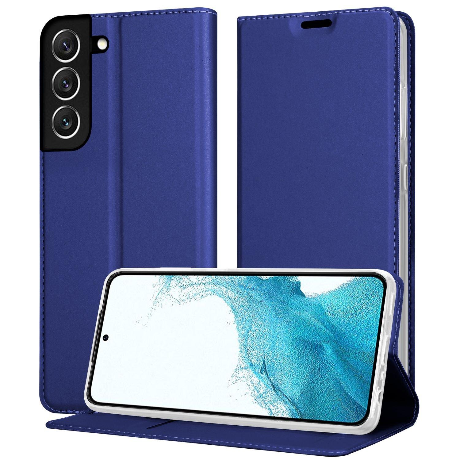 Cadorabo  Housse compatible avec Samsung Galaxy S22 - Coque de protection avec fermeture magnétique, fonction de support et compartiment pour carte 