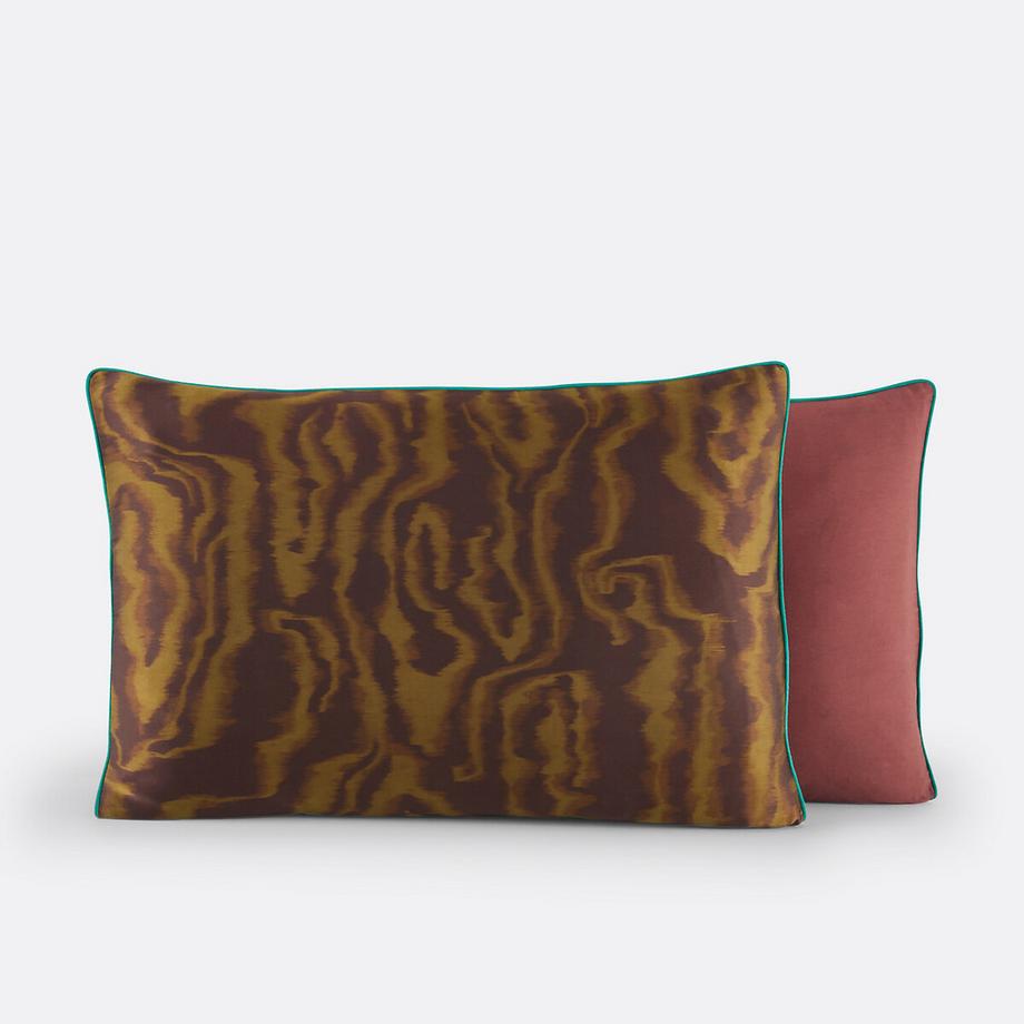 La Redoute Intérieurs Fodera per Cuscino Seta e Cotone  