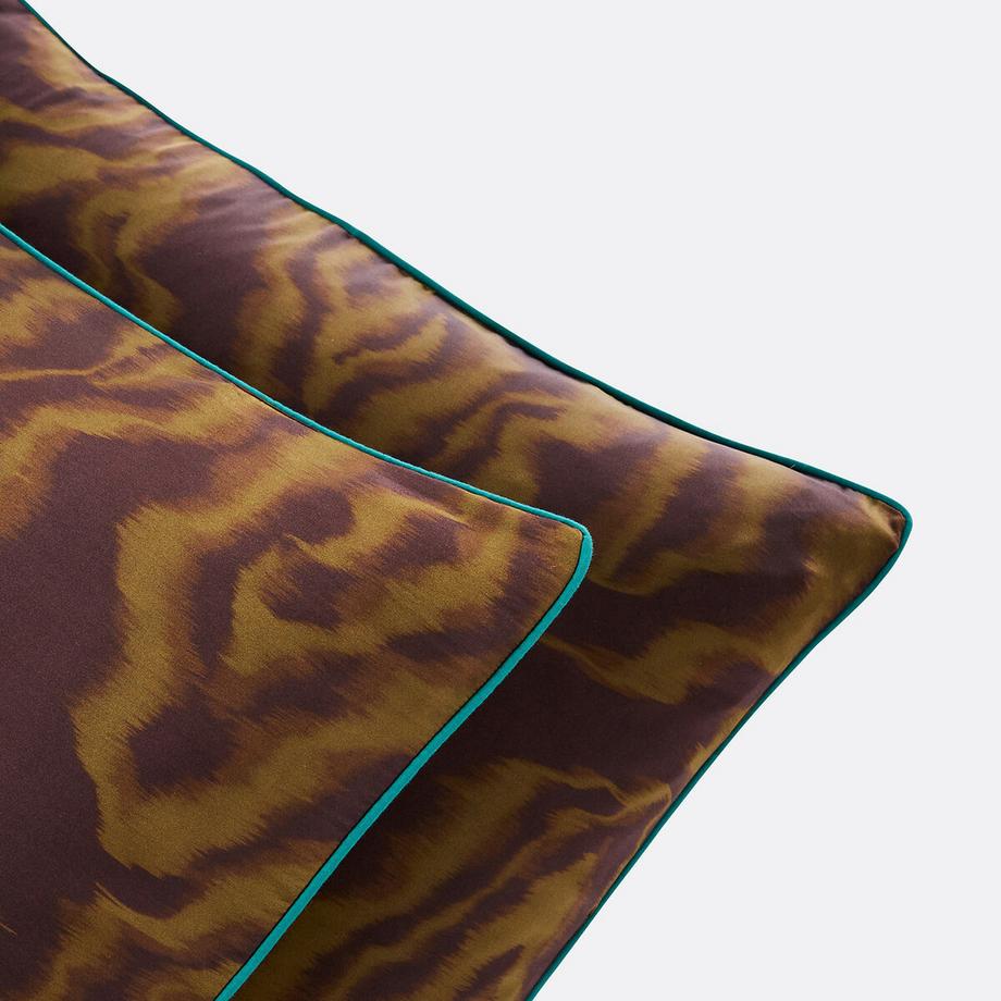 La Redoute Intérieurs Fodera per Cuscino Seta e Cotone  