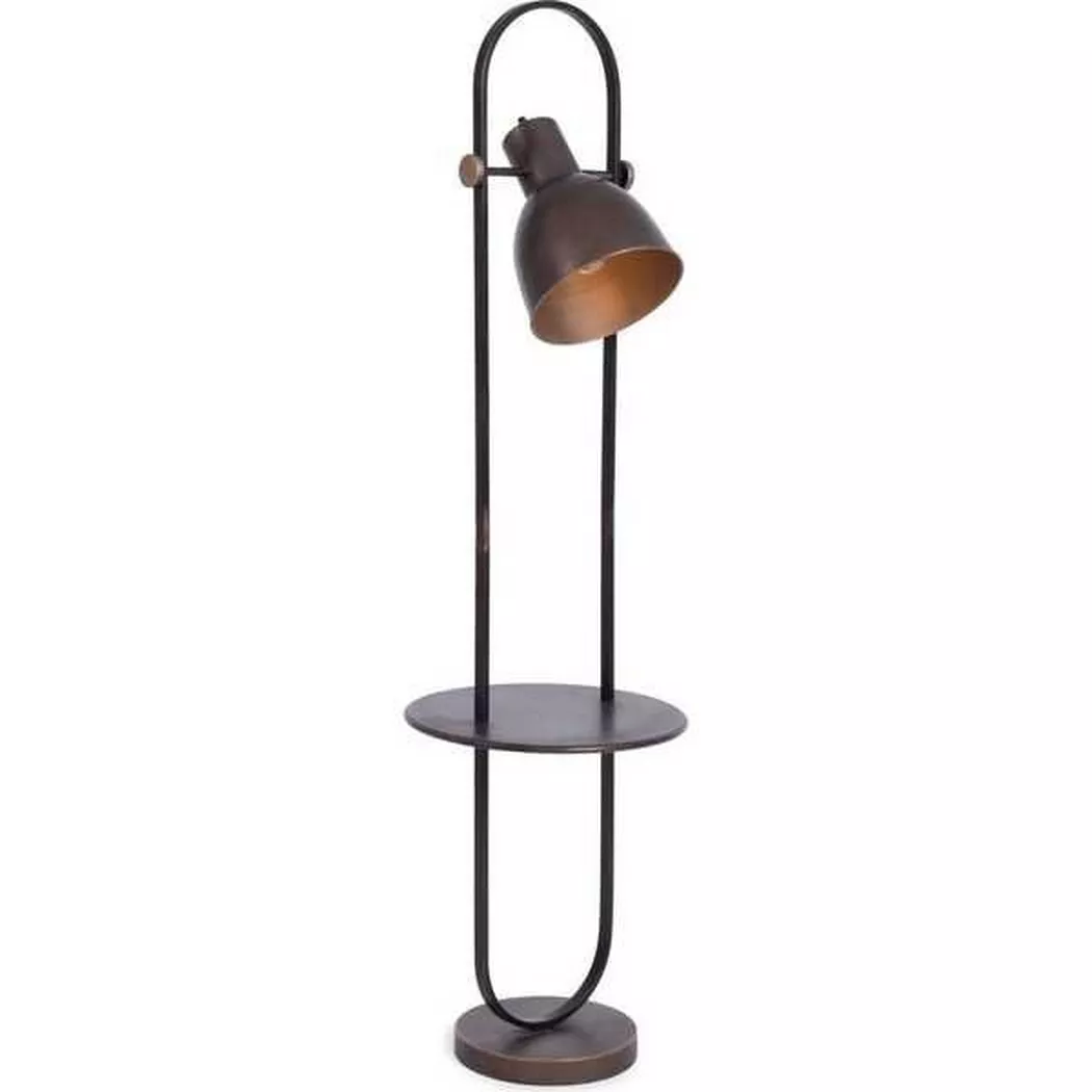 mutoni – Stehleuchte Odd Höhe 141, One Size, Braun