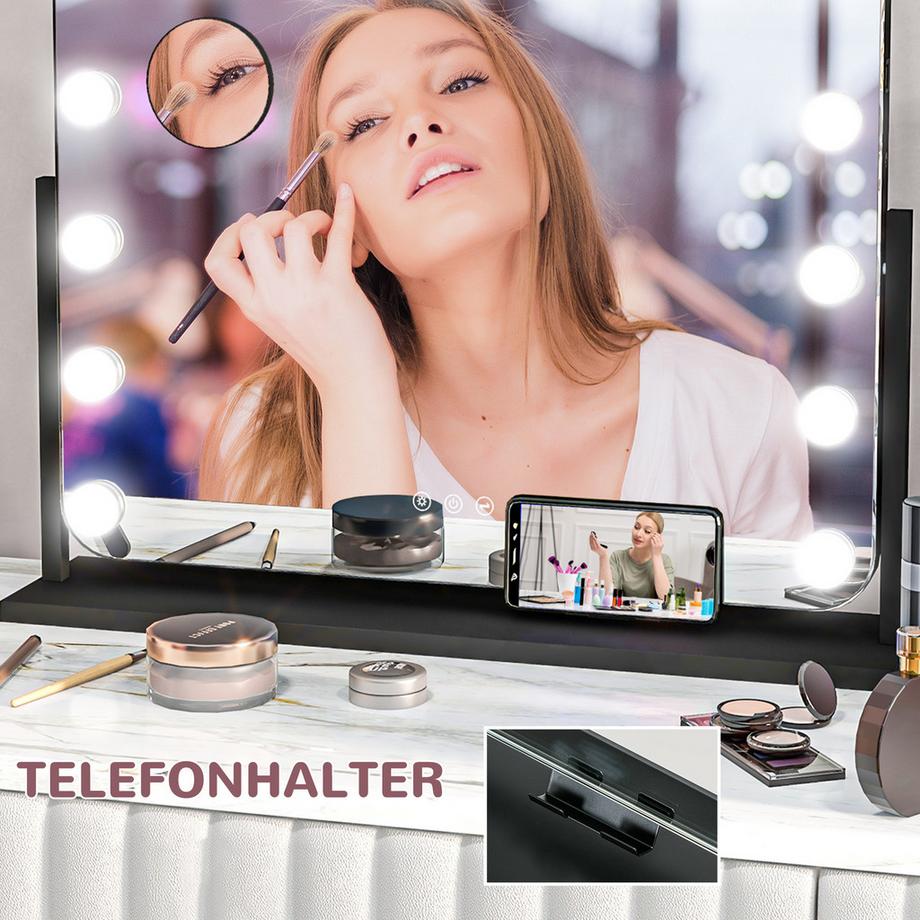 HOMCOM Schminkspiegel  