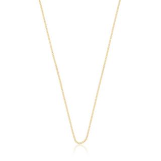 MUAU Schmuck  Collier Rundanker Gelbgold 750, 1.5mm, 42cm 